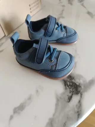 Zapatillas niño azul