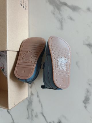 Zapatillas niño azul