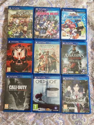 Juegos de PS Vita PRECINTADOS