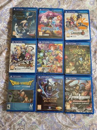 Juegos de PS Vita PRECINTADOS