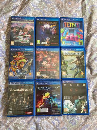Juegos de PS Vita PRECINTADOS