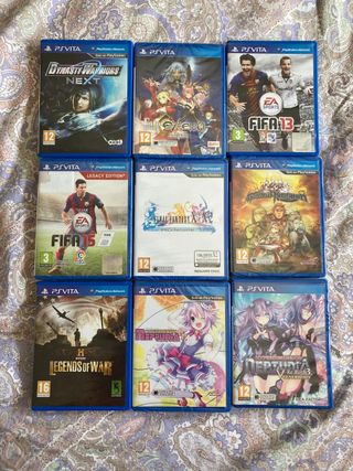 Juegos de PS Vita PRECINTADOS