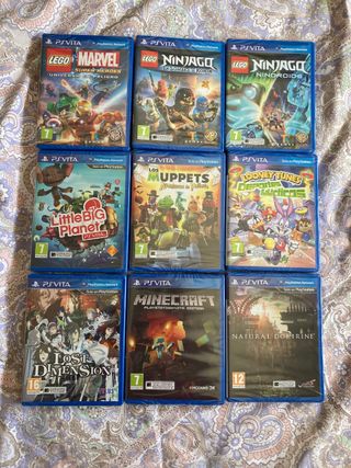 Juegos de PS Vita PRECINTADOS