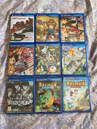 Juegos de PS Vita PRECINTADOS