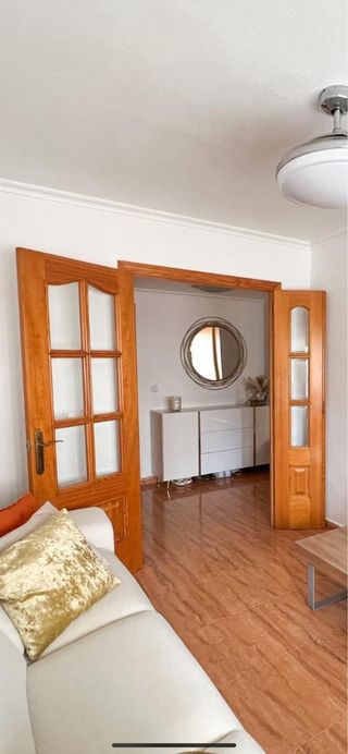 Puertas de madera con cristal
