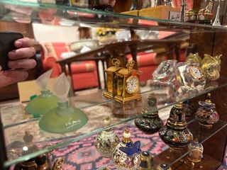 Vitrina Decorativa Madera y Cristal