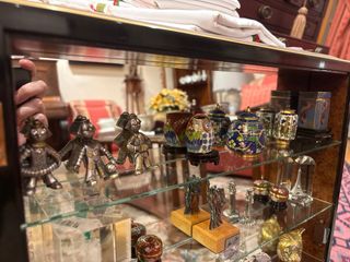 Vitrina Decorativa Madera y Cristal