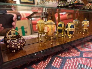 Vitrina Decorativa Madera y Cristal