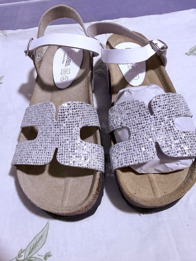 ABD y Cumbia, WK , Sandalias Mujer Talla 37 