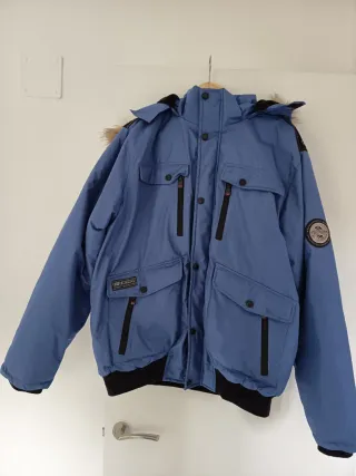 Chaqueta azul hombre