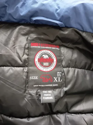 Chaqueta azul hombre