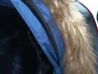 Chaqueta azul hombre