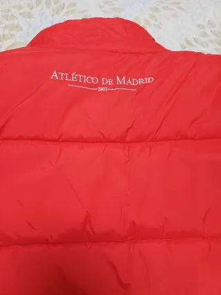 Chaqueta Plumas Vintage Atlético de Madrid