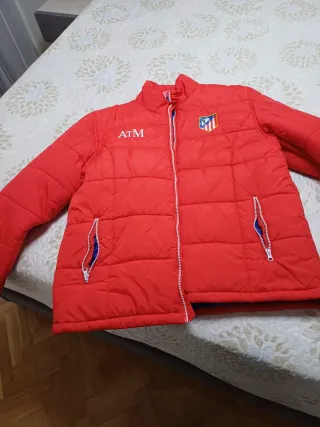 Chaqueta Plumas Vintage Atlético de Madrid