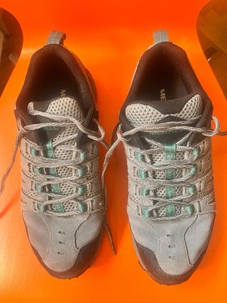 Zapatillas Merrell Montaña Trekking Gris/Verde