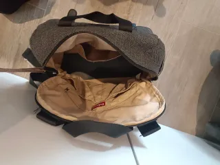 Bolso Mochila para silleta de bebe marca Babymel.