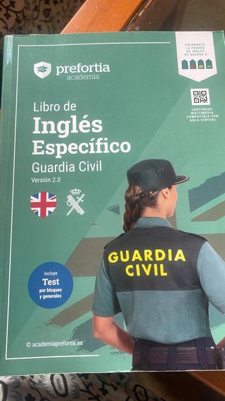 Libro de inglés para Guardia Civil