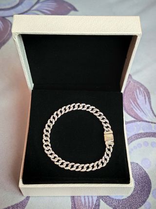 Pulsera Plata Brillante