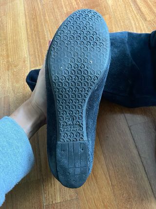 Stivali neri similpelle