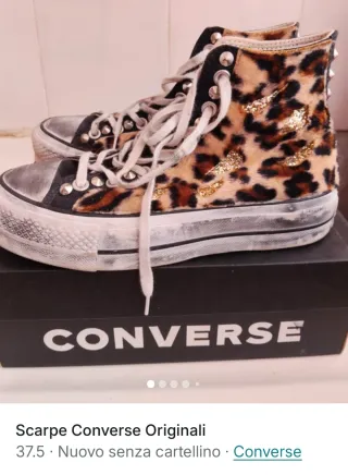 Scarpe Converse Originali Tg 37.5