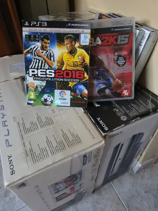 Consola Sony Playstation 3 PS3 Negra Starter Pack