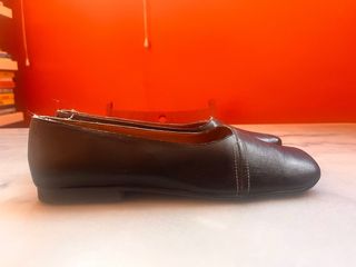 Zapatos planos negros