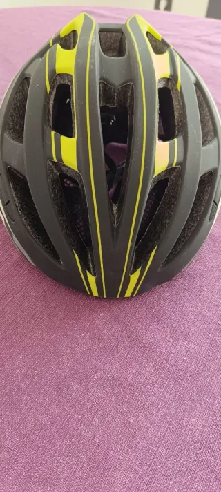 Casco Bicicleta Mitical Negro/Amarillo