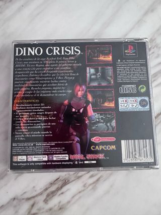Dino Crisis PS1 PlayStation Survival Horror