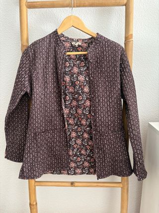 Chaqueta Zua reversible multicolor