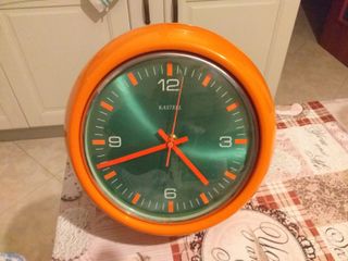 Orologio Kastell anni '70 Arancione