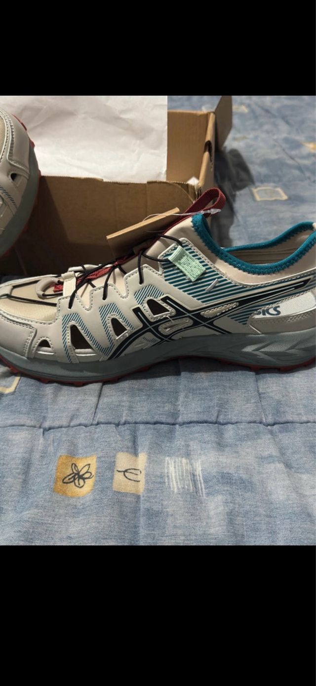 Asics Gel Sapatilhas Azul e Branco