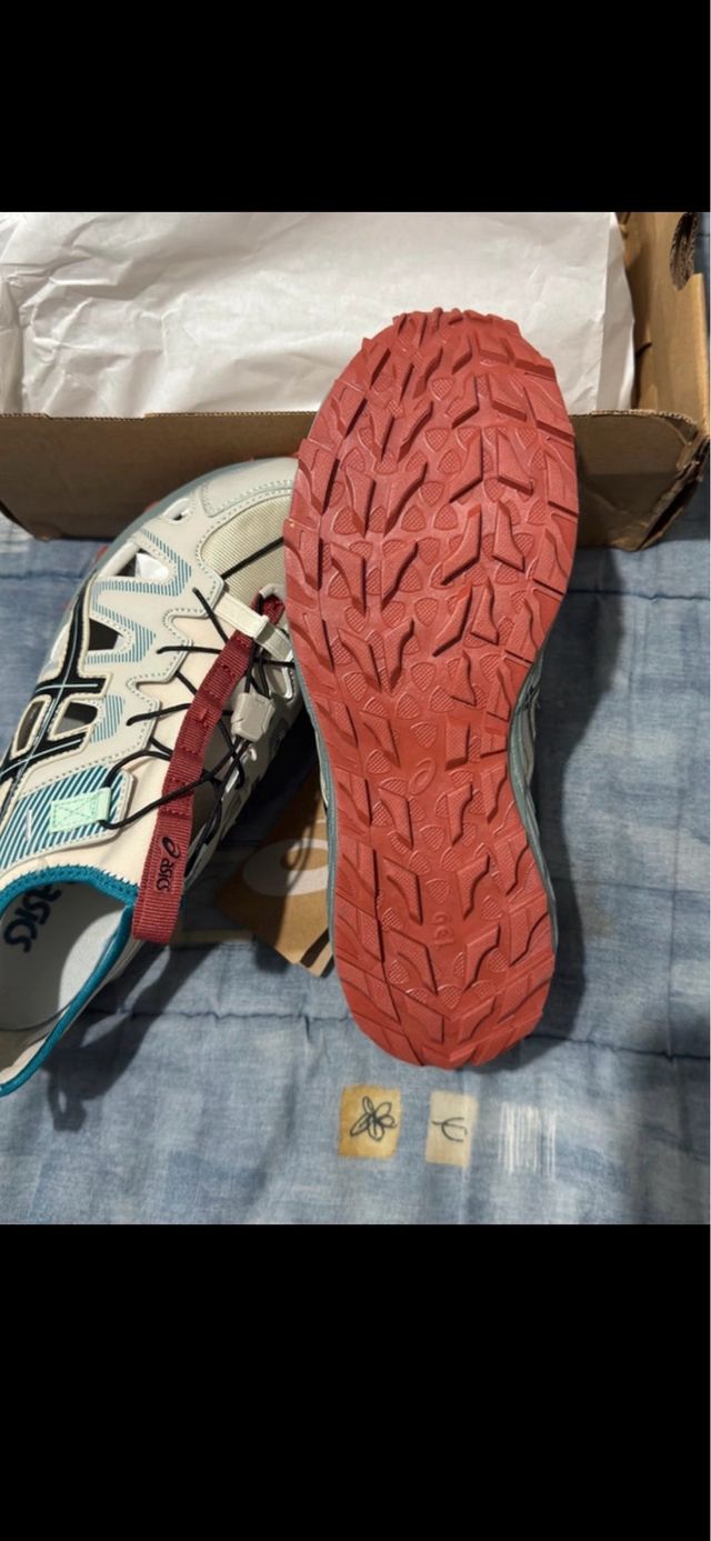 Asics Gel Sapatilhas Azul e Branco