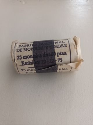 25 Monedas 100 Pesetas