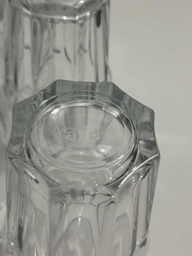 Set di 5 Bicchieri Vetro Trasparente