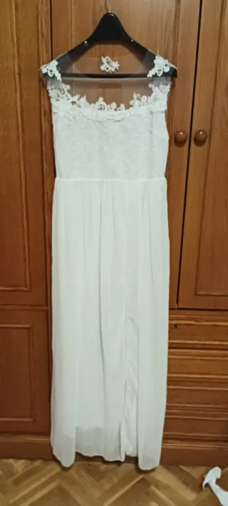 Vestido de Novia Blanco Encaje