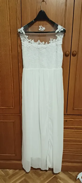 Vestido de Novia Blanco Encaje