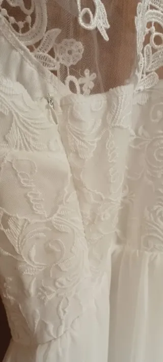 Vestido de Novia Blanco Encaje