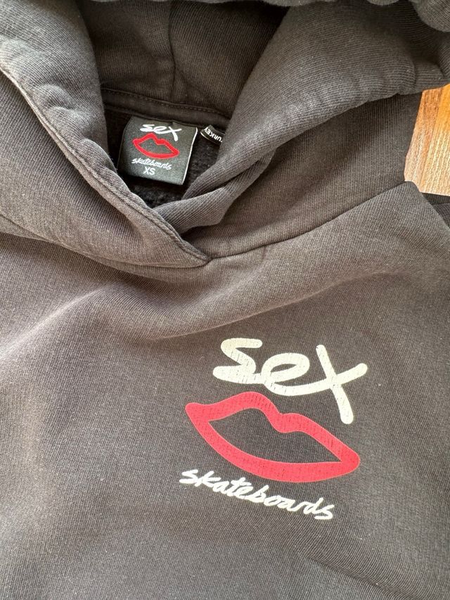 Sex Skateboards Sudadera Crop XS