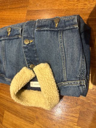 Chaqueta vaquera Mango forrada Talla M