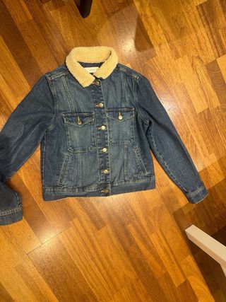 Chaqueta vaquera Mango forrada Talla M
