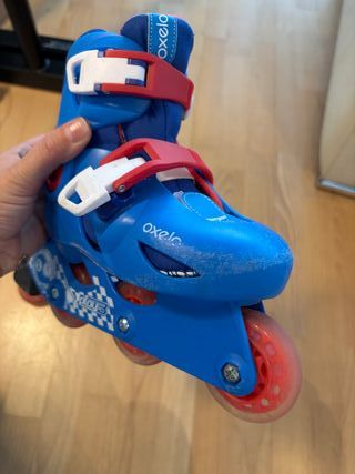 Patines Oxelo Niño Azul Talla 26-28