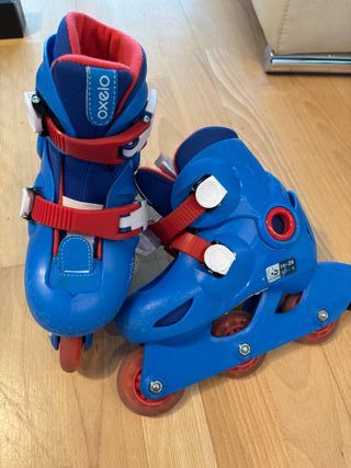 Patines Oxelo Niño Azul Talla 26-28