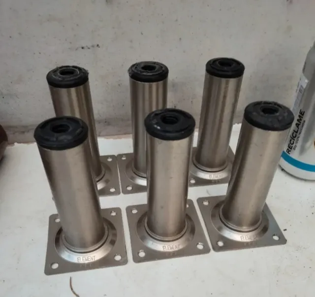 Lo te 4 gambe in legno massello bianco antico