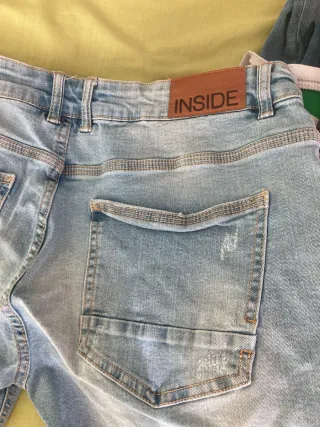 Pantalón vaquero Inside azul claro