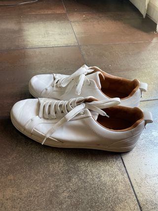 Zapatos Zara Blancos Talla 42.
