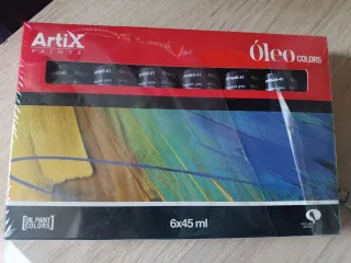 Artix Pinturas al Óleo - 6x45 ml

