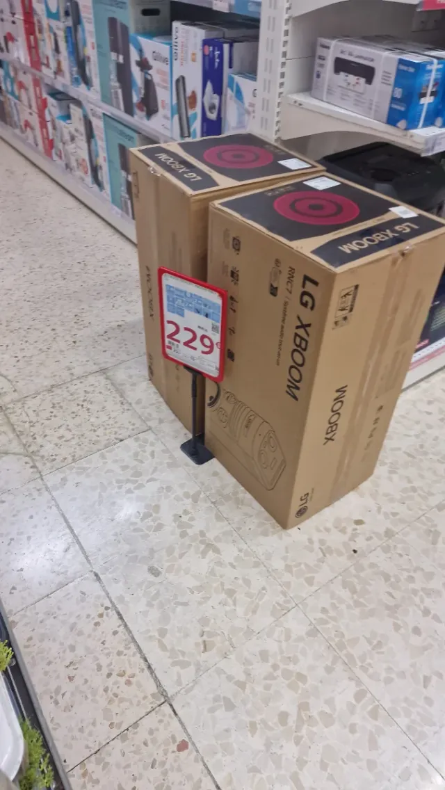 Altoparlante nero LG XBOOM 300 W