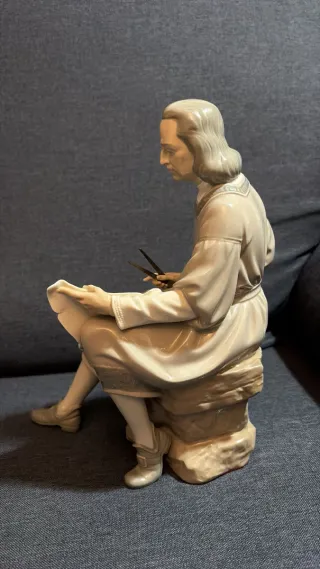 Figura Lladro Cristóbal Colón