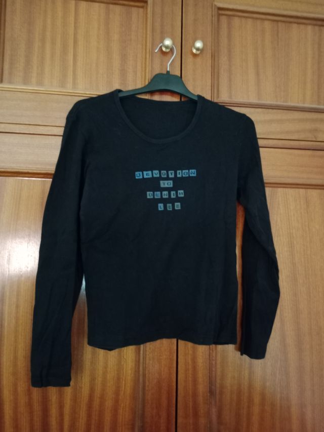 Camiseta Lee manga larga mujer