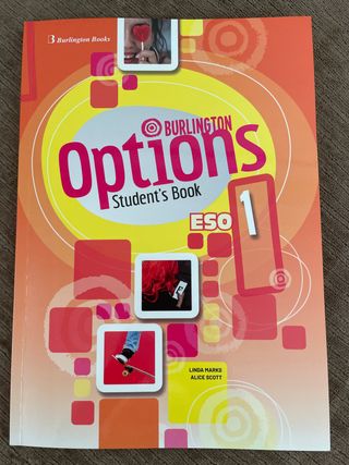 Options 1ESO Student’s book Burlington 